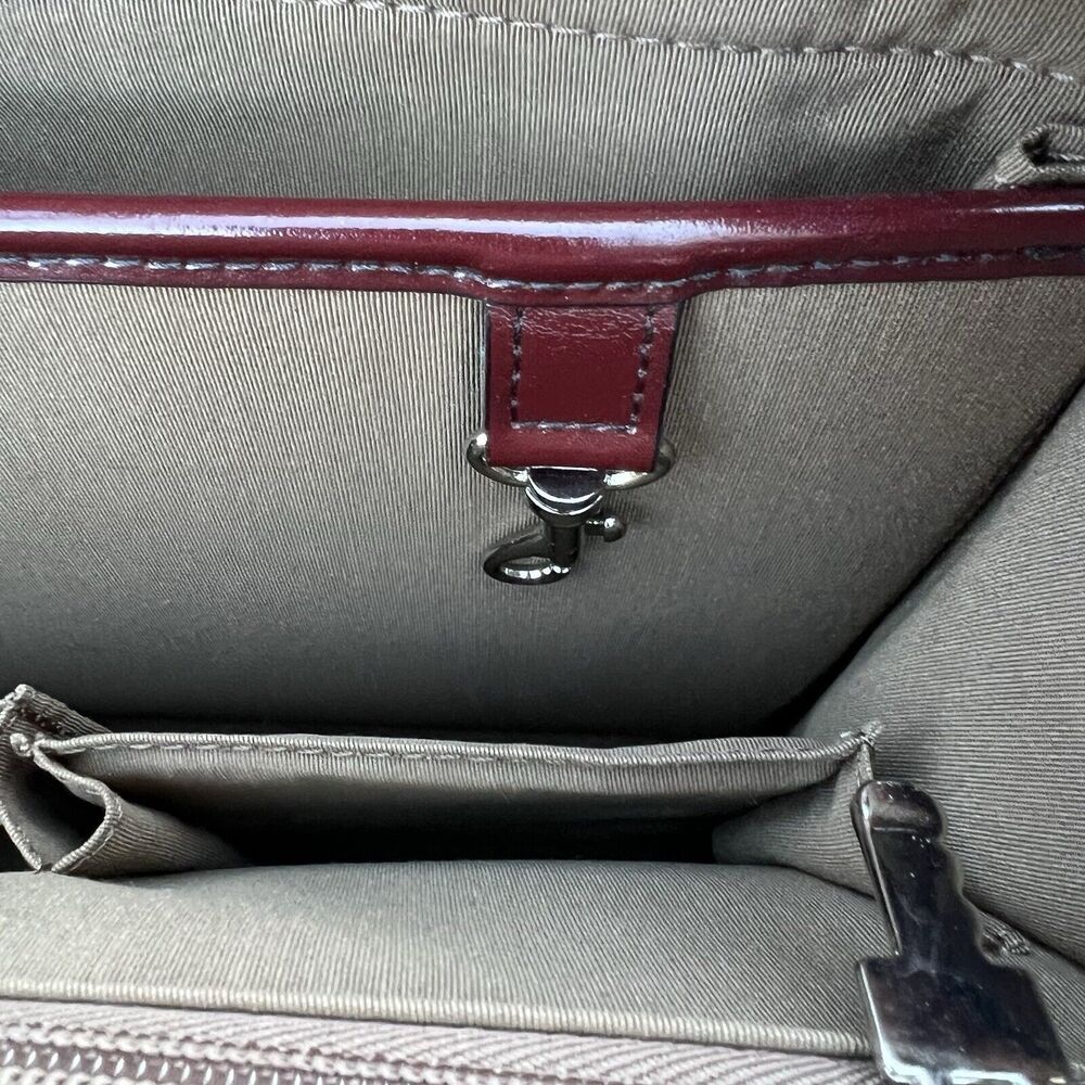 Jack Georges Milano Leather Business Laptop Case - Picture 11 of 11